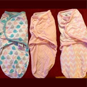 3 swaddle suits